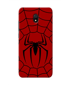 Spiderman Web Redmi 8A Real 4D Back Cover