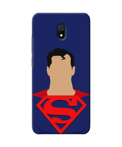 Superman Cape Redmi 8A Real 4D Back Cover