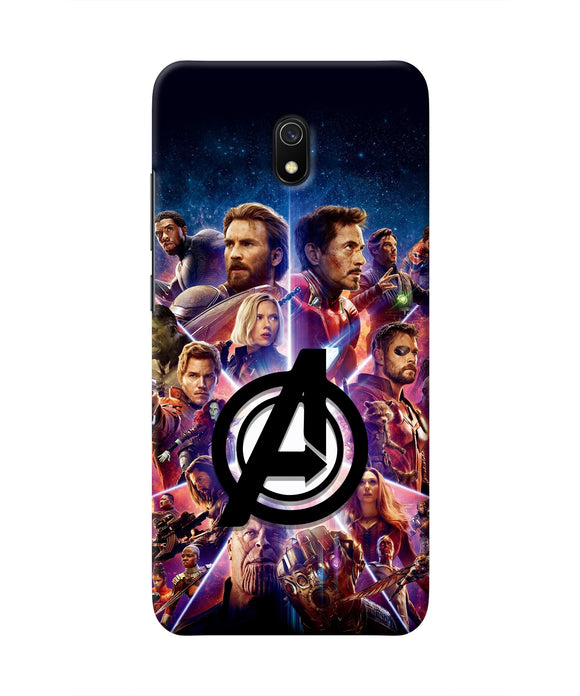 Avengers Superheroes Redmi 8A Real 4D Back Cover