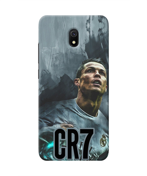 Christiano Ronaldo Grey Redmi 8A Real 4D Back Cover