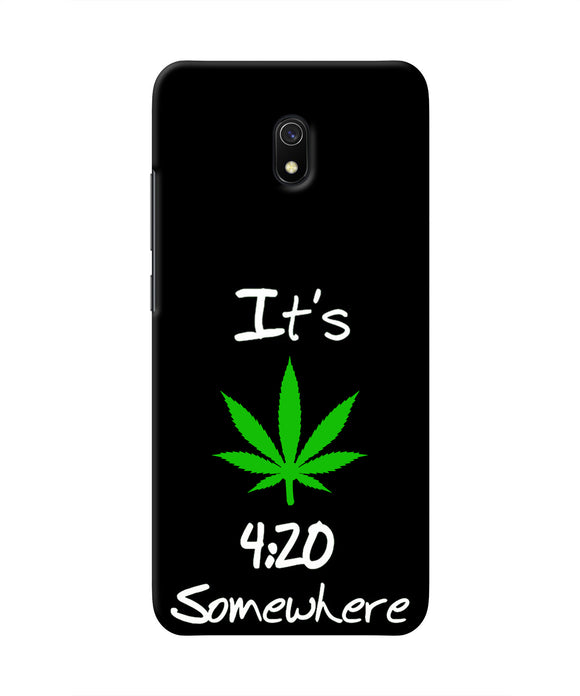 Weed Quote Redmi 8A Real 4D Back Cover