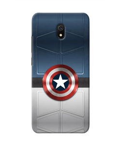 Captain America Suit Redmi 8A Real 4D Back Cover