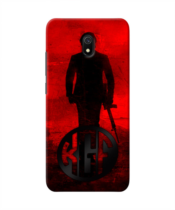 Rocky Bhai K G F Chapter 2 Logo Redmi 8A Real 4D Back Cover