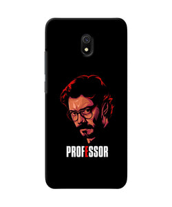 Money Heist Professor Sketch Redmi 8A Back Cover