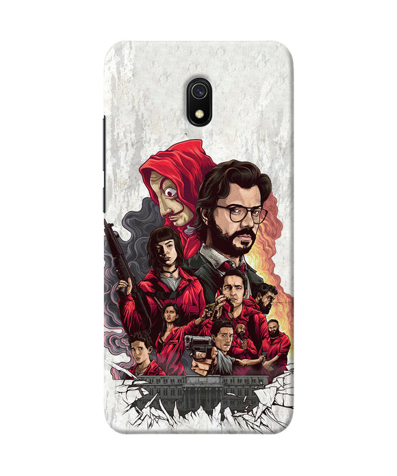 Money Heist Poster Redmi 8A Back Cover