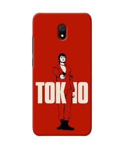 Money Heist Tokyo With Gun Redmi 8A Back Cover