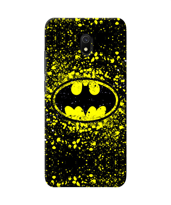 Batman Last Knight Print Yellow Redmi 8a Back Cover