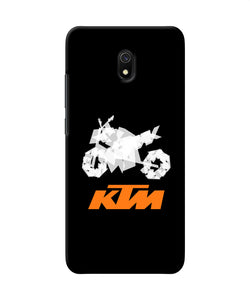 Ktm Sketch Redmi 8a Back Cover