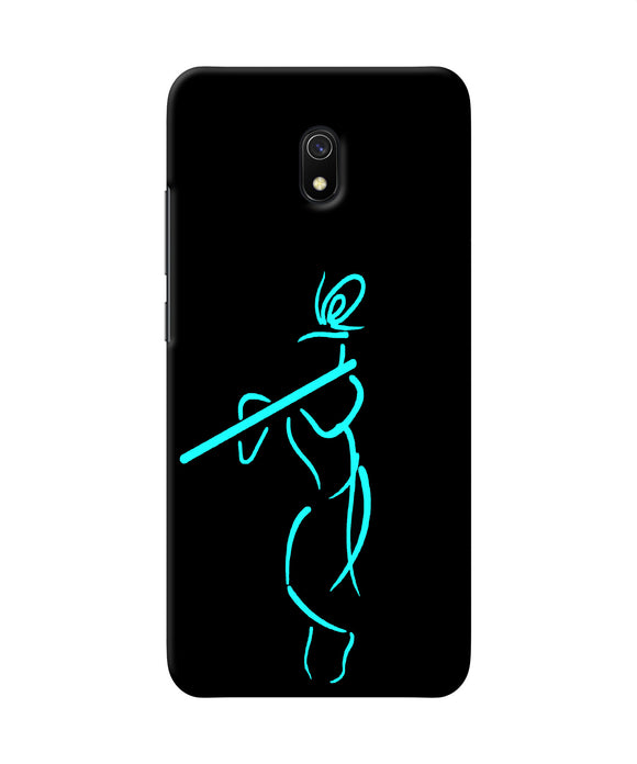 Lord Krishna Sketch Redmi 8a Back Cover