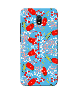 Small Red Animation Pattern Redmi 8a Back Cover