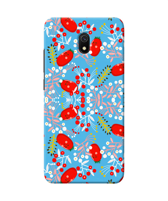 Small Red Animation Pattern Redmi 8a Back Cover