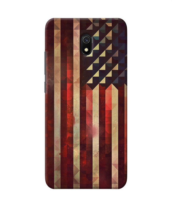 Vintage Us Flag Redmi 8a Back Cover