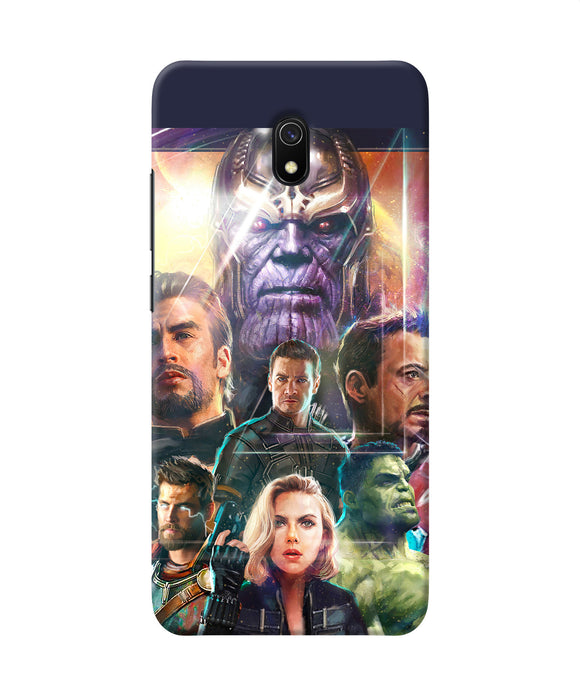 Avengers Poster Redmi 8a Back Cover