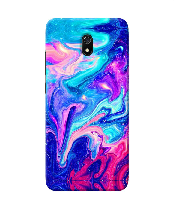 Abstract Colorful Water Redmi 8a Back Cover