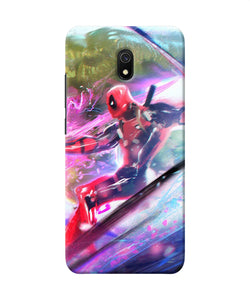 Deadpool Super Hero Redmi 8a Back Cover