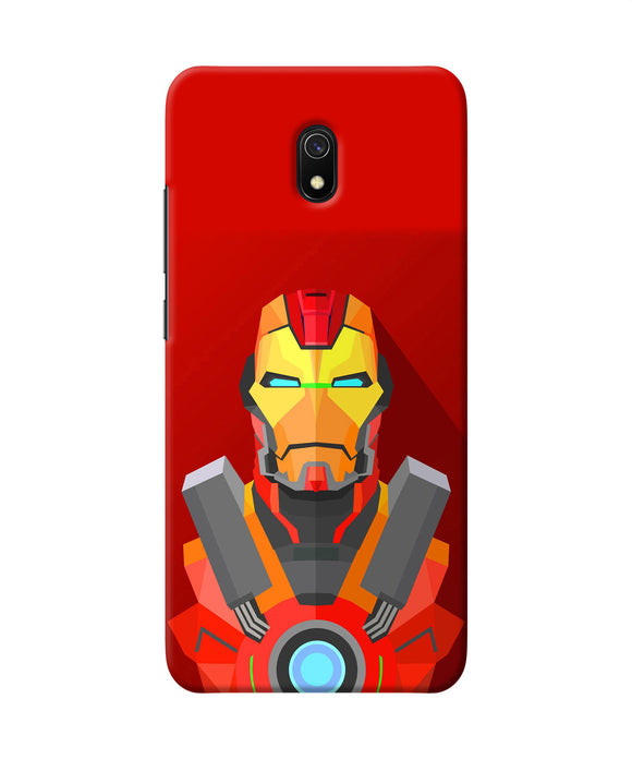 Ironman Print Redmi 8a Back Cover