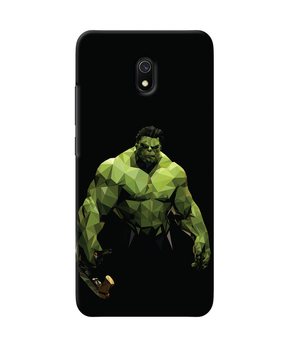 Abstract Hulk Buster Redmi 8a Back Cover