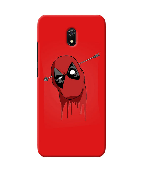 Funny Deadpool Redmi 8a Back Cover