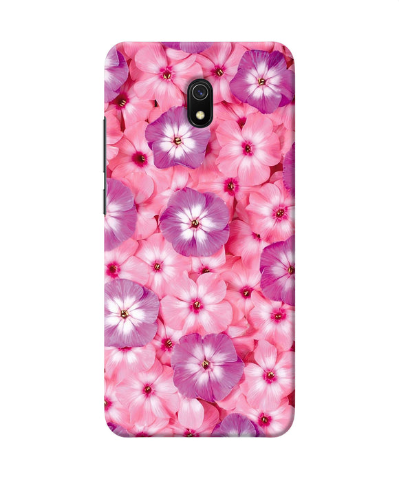 Natural Pink Flower Redmi 8a Back Cover