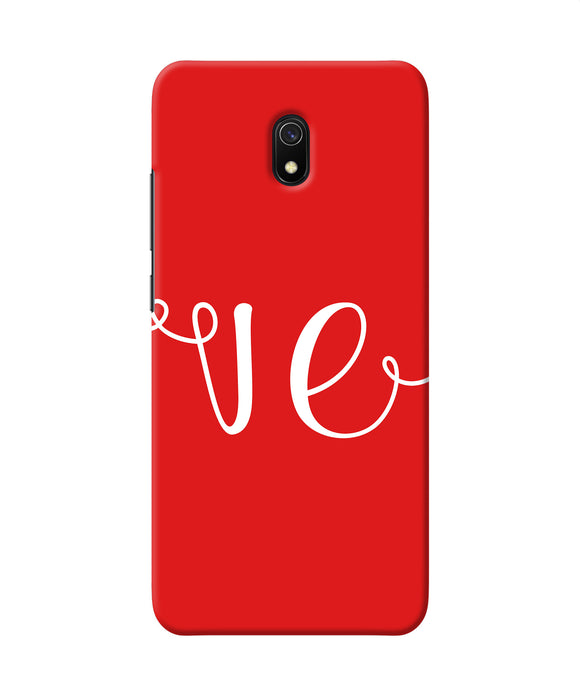 Love Two Redmi 8a Back Cover