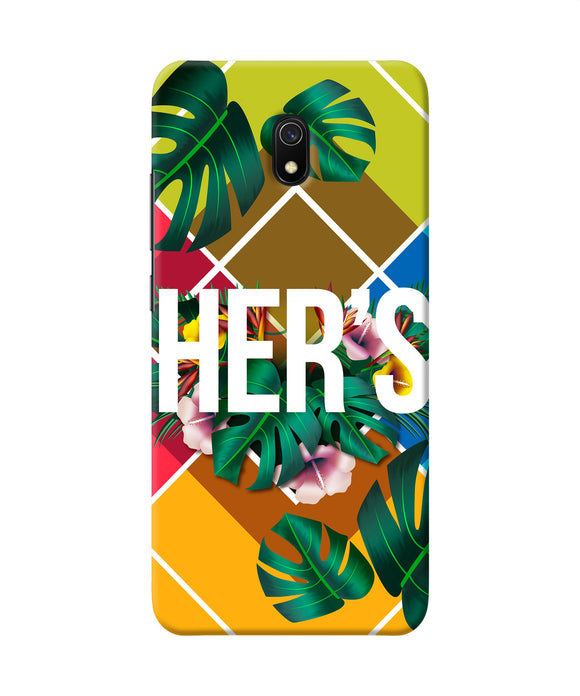 His Her Two Redmi 8a Back Cover