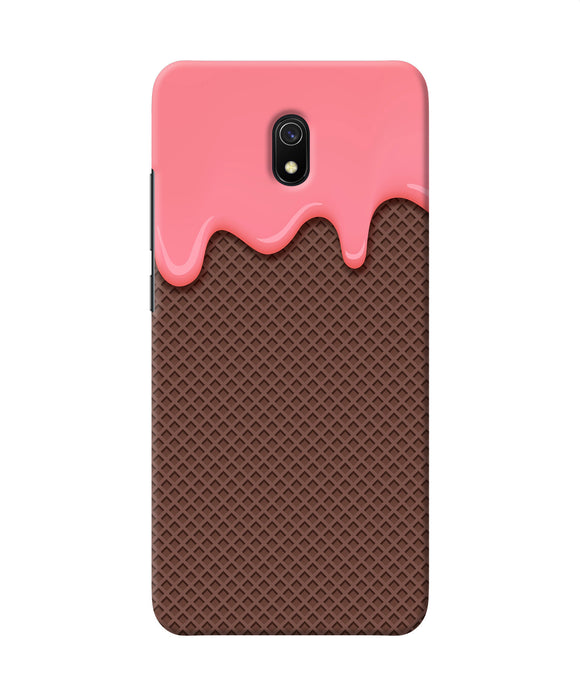 Waffle Cream Biscuit Redmi 8a Back Cover