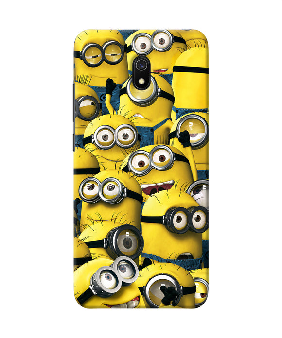 Minions Crowd Redmi 8a Back Cover