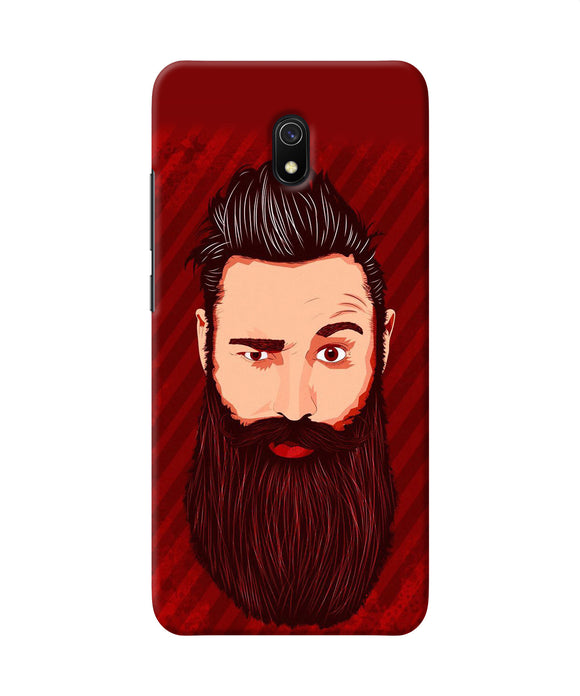 Beardo Character Redmi 8a Back Cover