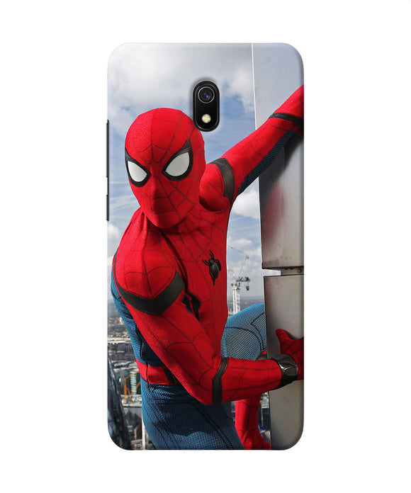 Spiderman On The Wall Redmi 8a Back Cover