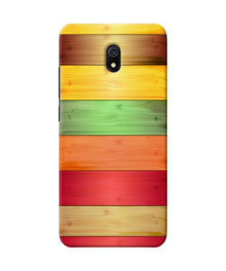 Wooden Colors Redmi 8a Back Cover