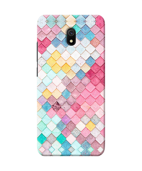 Colorful Fish Skin Redmi 8a Back Cover