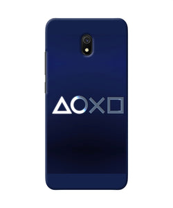 Aoxo Logo Redmi 8a Back Cover