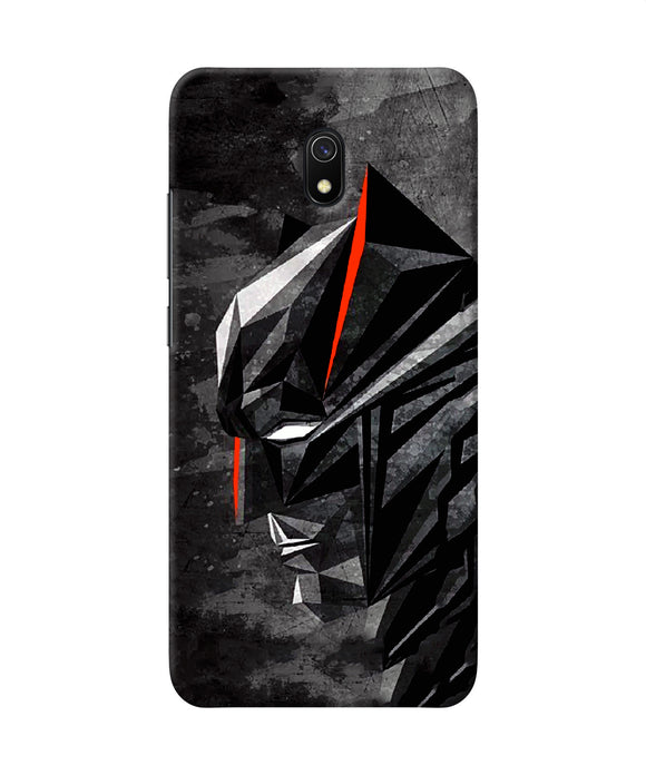 Batman Black Side Face Redmi 8a Back Cover