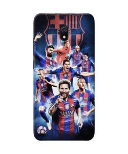 Messi Fcb Team Redmi 8a Back Cover