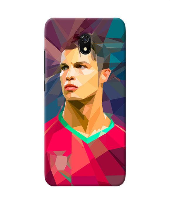 Abstract Ronaldo Redmi 8a Back Cover