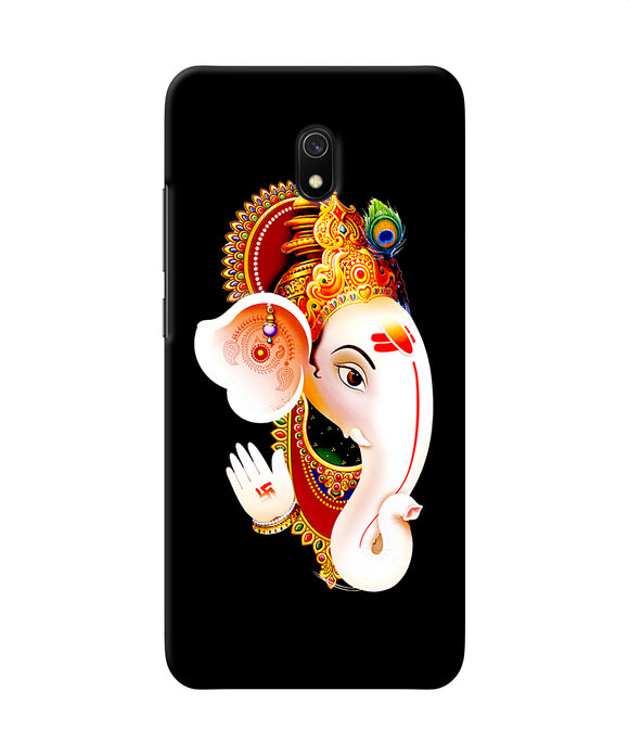 Lord Ganesh Face Redmi 8a Back Cover