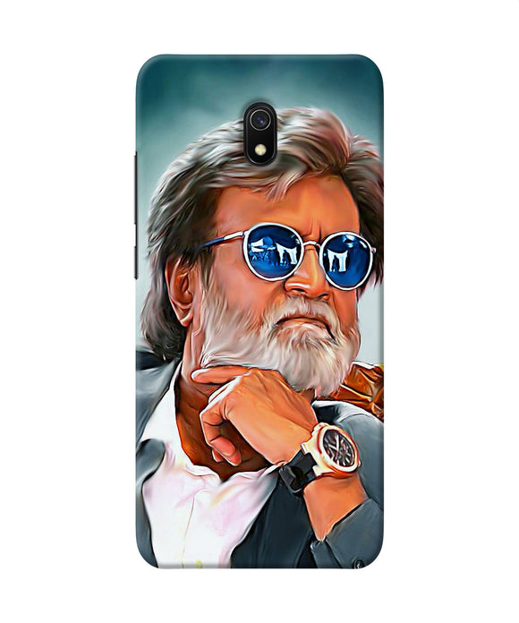 Rajnikant Painting Redmi 8a Back Cover