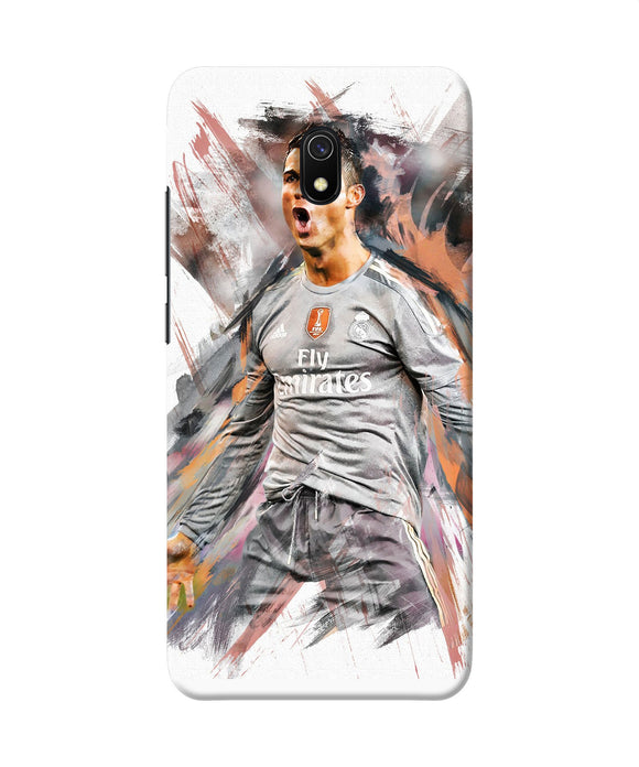 Ronaldo Poster Redmi 8a Back Cover