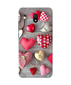 Heart Gifts Redmi 8a Back Cover