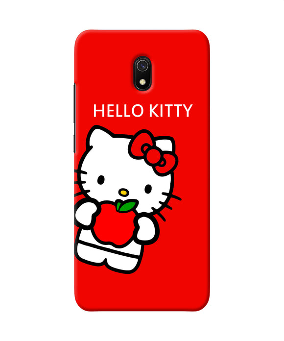 Hello Kitty Red Redmi 8a Back Cover