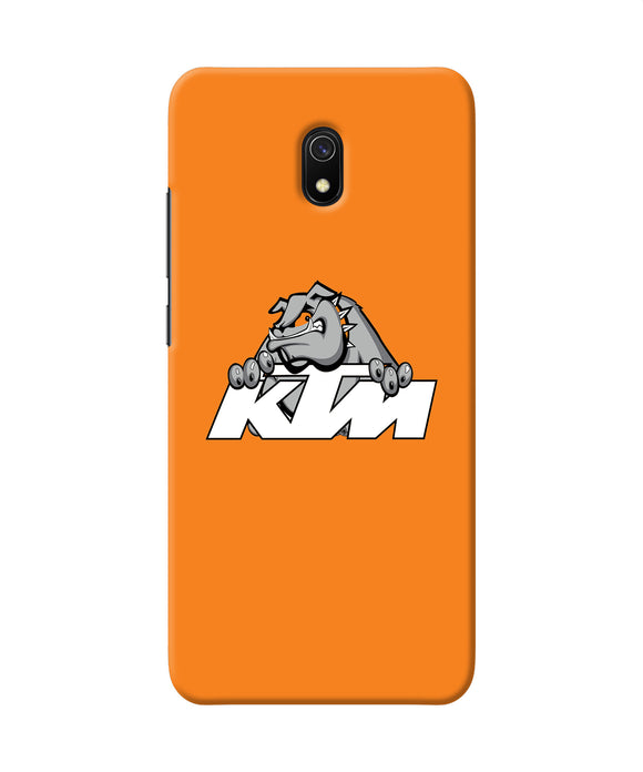 Ktm Dog Logo Redmi 8a Back Cover