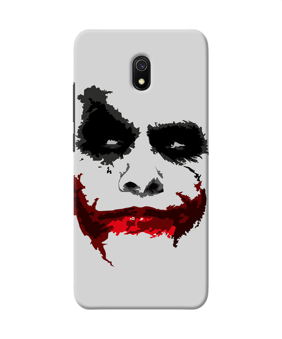 Joker Dark Knight Red Smile Redmi 8a Back Cover