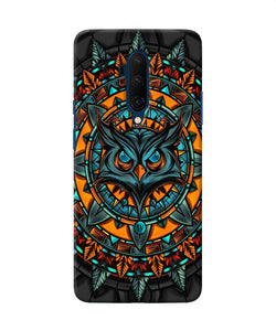 Angry Owl Art Oneplus 7t Pro Back Cover