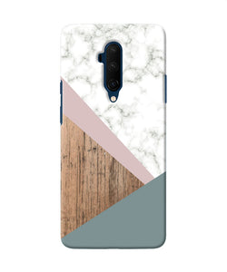Marble Wood Abstract Oneplus 7t Pro Back Cover