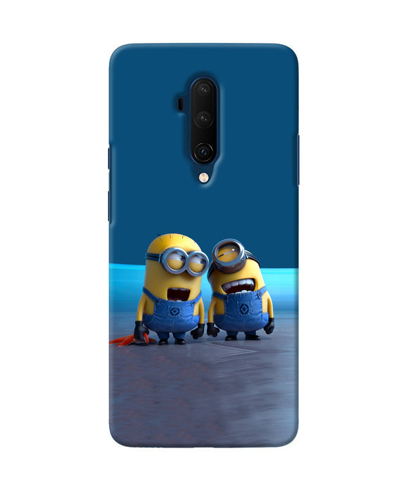 Minion Laughing Oneplus 7t Pro Back Cover
