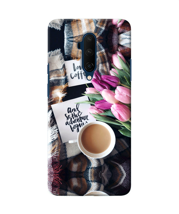 Love Coffee Quotes Oneplus 7t Pro Back Cover