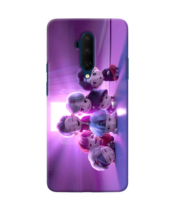 BTS Chibi Oneplus 7T Pro Back Cover