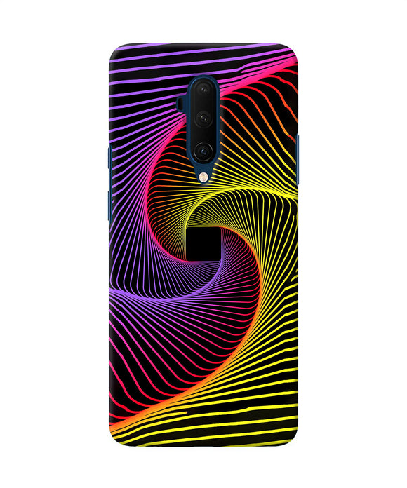 Colorful Strings Oneplus 7T Pro Back Cover