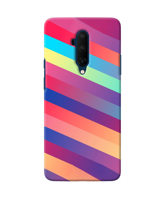 Stripes color Oneplus 7T Pro Back Cover