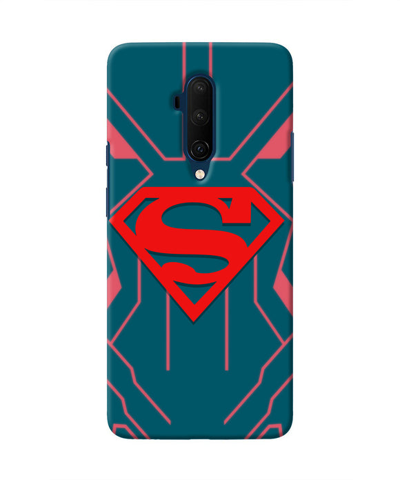 Superman Techno Oneplus 7T Pro Real 4D Back Cover